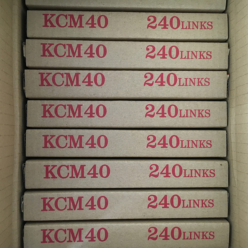 KCM鏈條傳動用短節(jié)距滾子鏈 KCM鏈條 KCM40-1